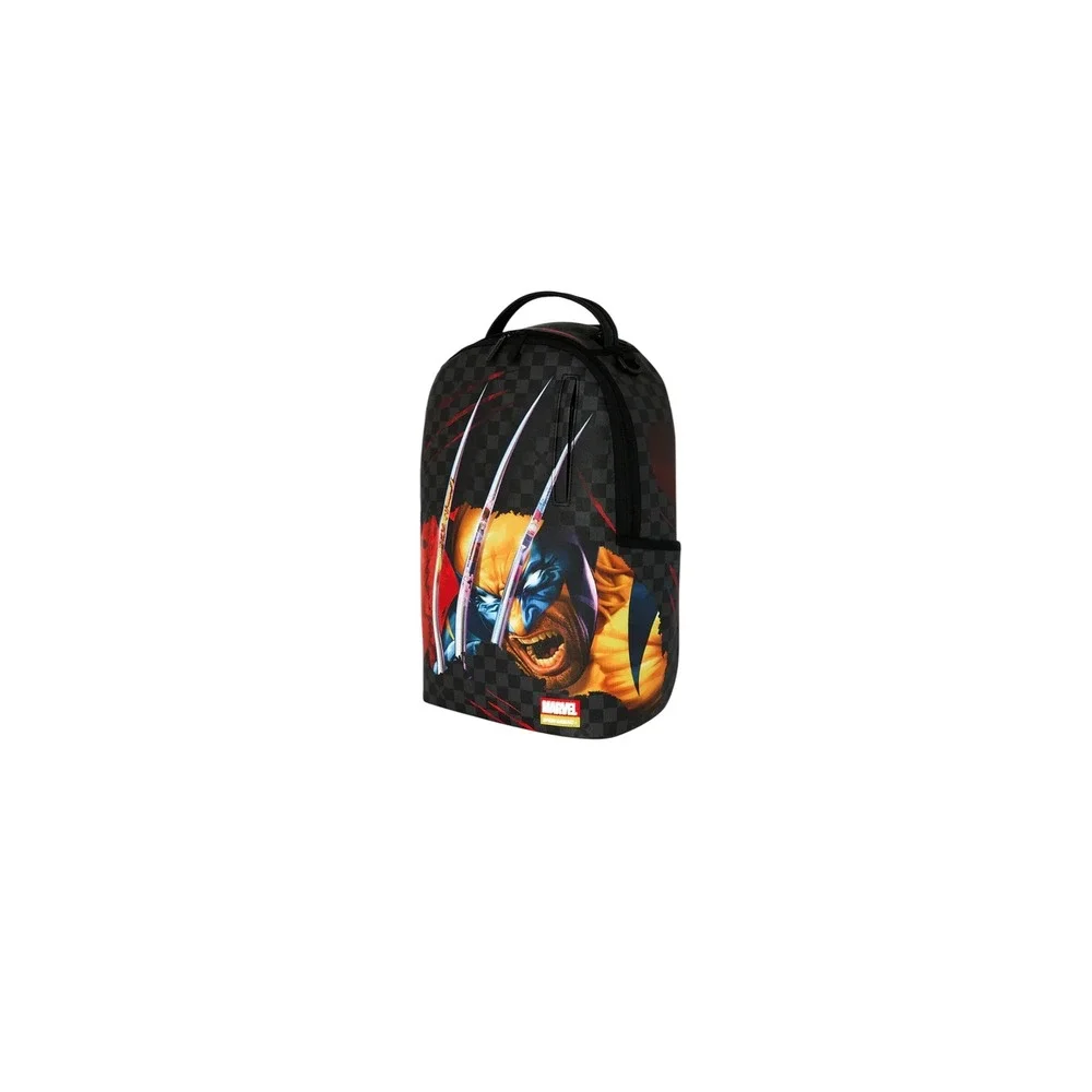 Sprayground Marvel Wolverine Don't Mess With Me Checkerboard Backpack